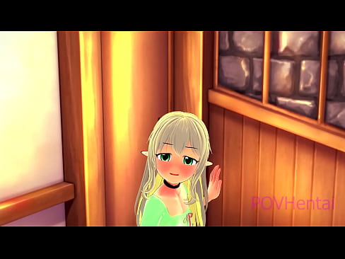 ❤️ (Trap) Elvish maid توهان جي منهن ڌوئڻ ۾ مدد ڪري ٿي. ❤️ ❤